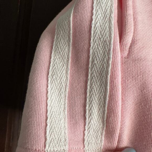 APRES JUNE | Pink French Terry Side stripe Sweat Short 2.5 inch inseam | Small - Picture 2 of 7